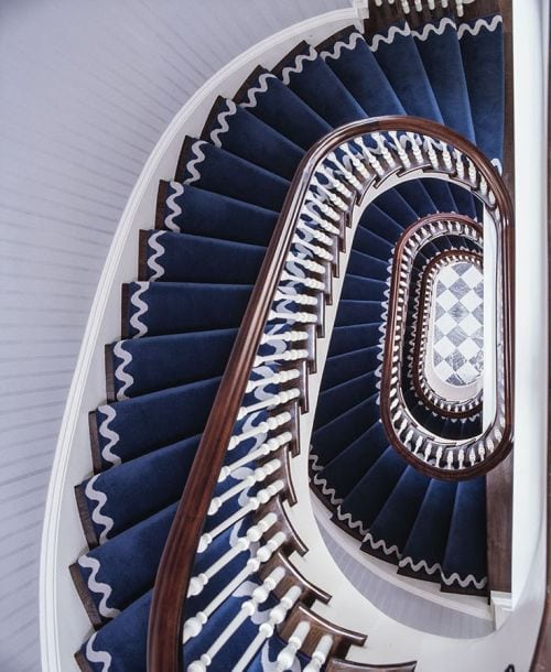 spiral staircase of spirals of luxury