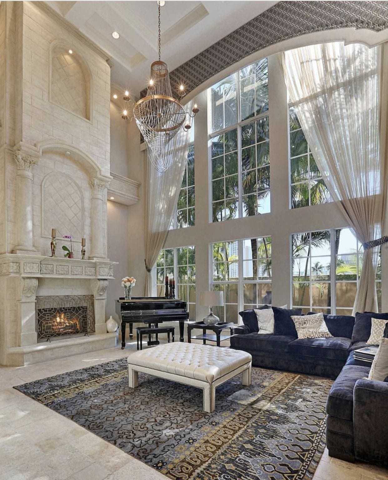 Stately Living Rooms